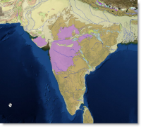 South Asia Surface Geology