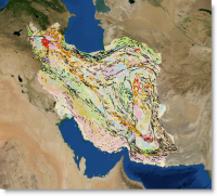 Iran Surface Geology