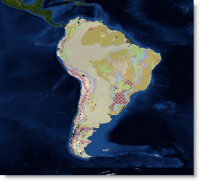 South America Surface Geology